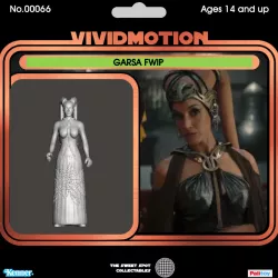 GARSA FWIP, TWI'LEK VINTAGE CUSTOM STAR WARS ACTION FIGURE, THE BOOK OF BOBA FETT, KENNER 3.75", CUSTOM 1/18 FIGURE