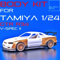 GTR R34 BODYKIT For Tamiya 1/24