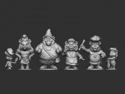 Gummy bears collection stl 3d printable