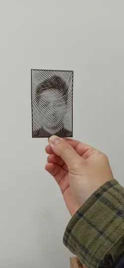 Halftone portait