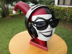Harley Quinn headphone stand