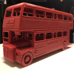 Heritage London Bus (Print-in-Place)