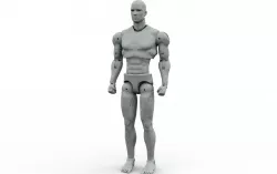 Hero Action figure - 3d Print and customize