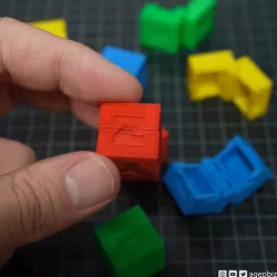 Hinged Calibration Cube