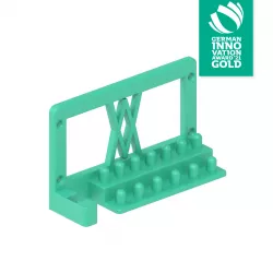 Holder for Socket Wrench Set 28pcs 1/4" with Extension Bar and Sockets for Wall Mount 007