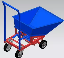 Hydraulic Wheelbarrow For Workshop