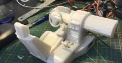 Interior RC 1/10 motorized