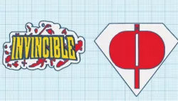Invincible" keychains