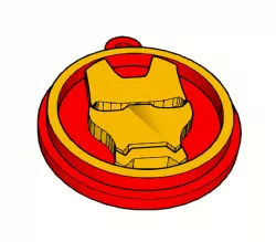 IRON MAN KEYCHAIN