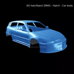 JDM EG HATCHBACK - HATCH - DRAG - Car body