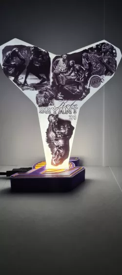 kobe bryant lithophane
