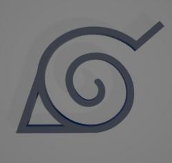 Konoha Lettering konoha logo 3D Models | Page 1 | STLFinder