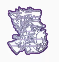 KUJO JOTARO 2 - COOKIE CUTTER - JOJO'S BIZARRE ADVENTURE - ANIME / CHIBI JOJOS