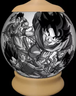 lamp litho sphere dragon ball z