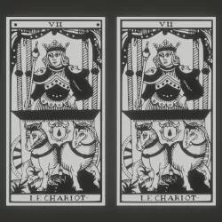 LE CHARIOT TAROT CARD