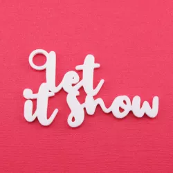 Let It Snow - Christmas Gift Tag