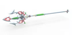 Lightscale trident from the game Legend of Zelda