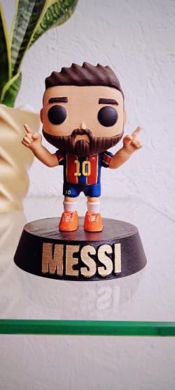 Lionel Messi Funko pop 3D model
