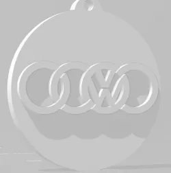 Llavero de Audi - Volkswagen / Audi - Volkswagen keychain