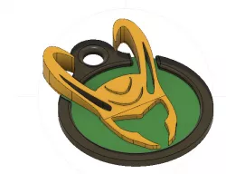 LOKI Helmet KEYCHAIN