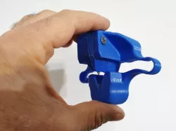 Longitudinal cable stripper