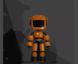 Love Death + Robots : Orange Robot #TWOTREESROBOT
