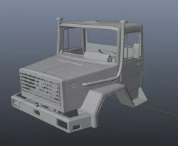 Magirus Deutz 290 1:12 scale PRINTABLE TRUCK