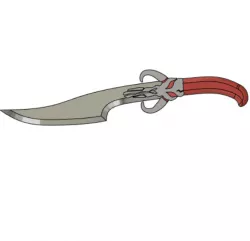 Mandalorian Beskad shortsword/dagger/cleaver