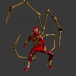 Marvel's Spider-Man - Iron Spider for 3D PRINT