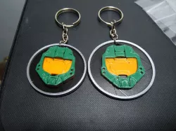 Master Chief Helmet Keychain