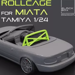 MAZDA MIATA ROLLCAGE For TAMIYA 1/24 MODELKIT