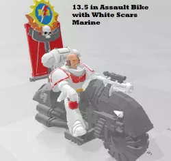 McFarlane 13.5 inch Custom Assault Bike with Marine