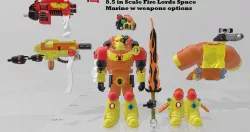McFarlane 8.5 in Scale Custom Fire Lords Space Marine