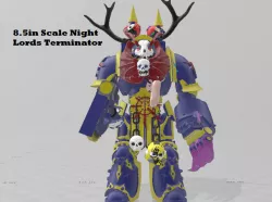 McFarlane 8.5in Custom Night Lords Terminator