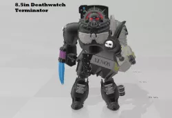 Mcfarlane Custom 8.5 inch Deathwatch Terminator