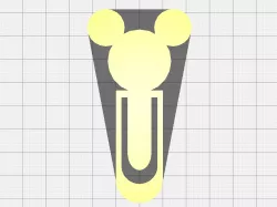 Mickey Mouse Bookmark