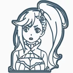 MINERVA COOKIE CUTTER / RE ZERO ANIME