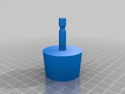 Mini drill spool winder with no support
