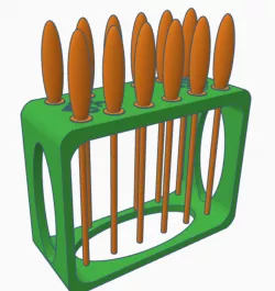 Mini file tool burr sharping tool organizer