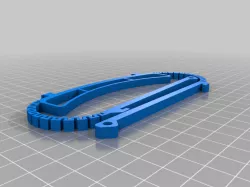 Minimalist foldable face shield : 3d Printing and laser cut solution