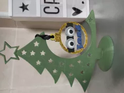 minions christmas ball