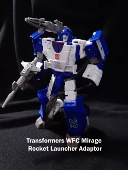 Mirage Rocket Launcher Adaptor Transformers WFC Kingdom