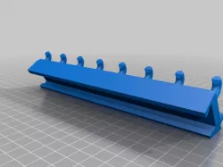 Modular 3D Printer Tool Holder Rack for Pegboard