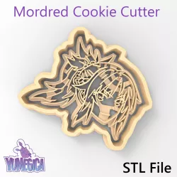 Mordred from “Fate/Grand Order” Cookie Cutter - STL file
