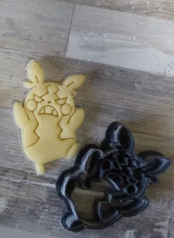 Morpeko Dark Pokemon Cookie Cutter Cookie Cutter