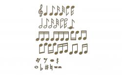 Note Character musical notes symbols 3D Models | Page 1 | STLFinder