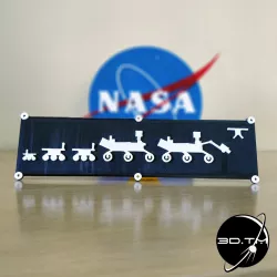 NASA Rover Family Plate