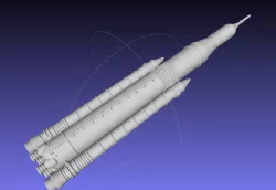 NASA SLS Block 1 Printable Rocket Model
