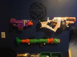 Nerf gun wall mount