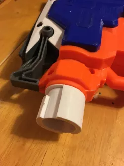 Nerf hyperfire barrel attachment  WORKS